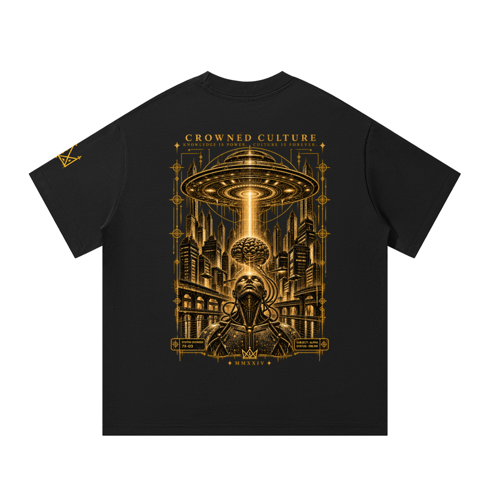 Crowned Culture: Oversized Heavyweight Tee