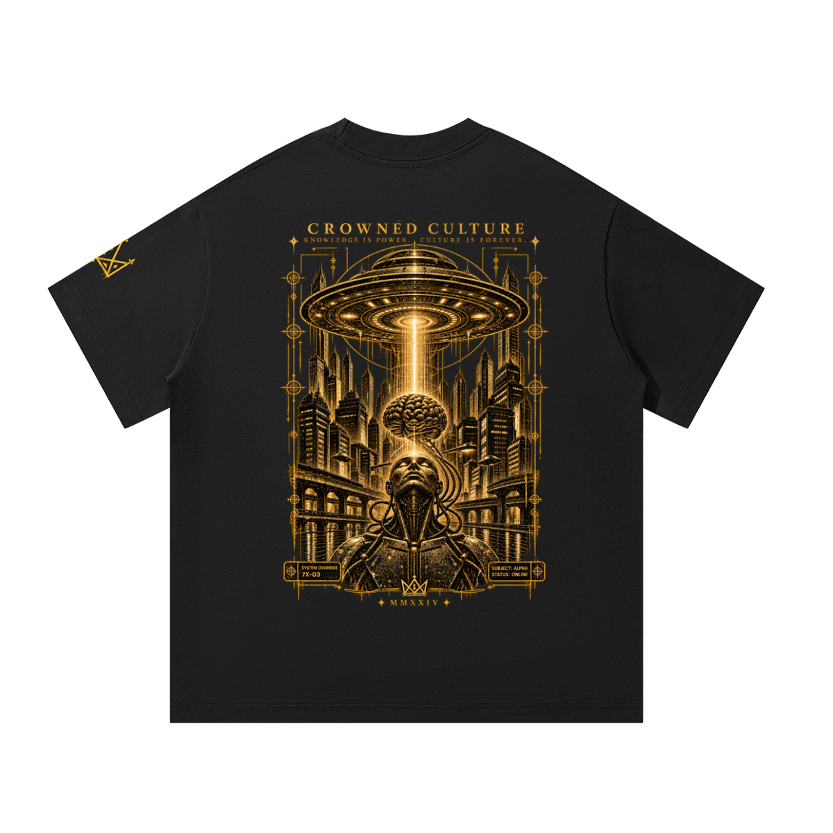 Crowned Culture: Oversized Heavyweight Tee